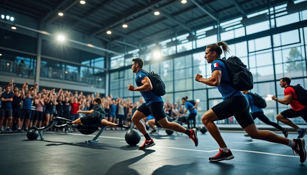 plongez dans l'univers hyrox, le défi fitness qui séduit la france. testez votre endurance et votre force, et relevez un challenge unique pour tous les niveaux.