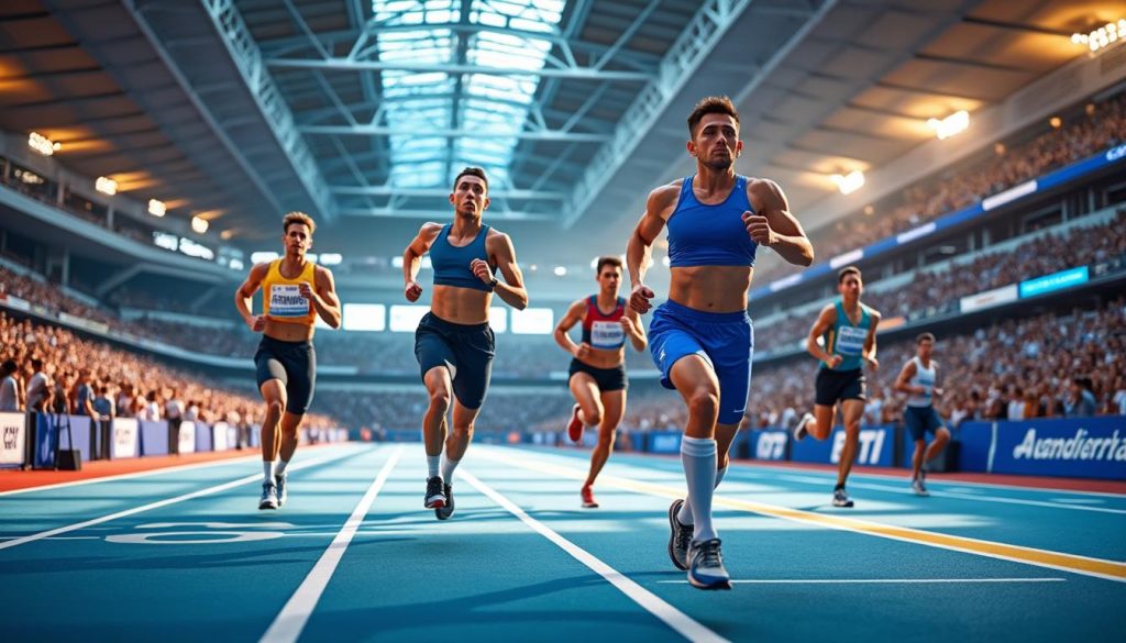 à nice, 17 000 athlètes se réunissent pour l'hyrox, une compétition intense et spectaculaire au palais des expositions. découvrez cet événement sportif unique alliant endurance et force.