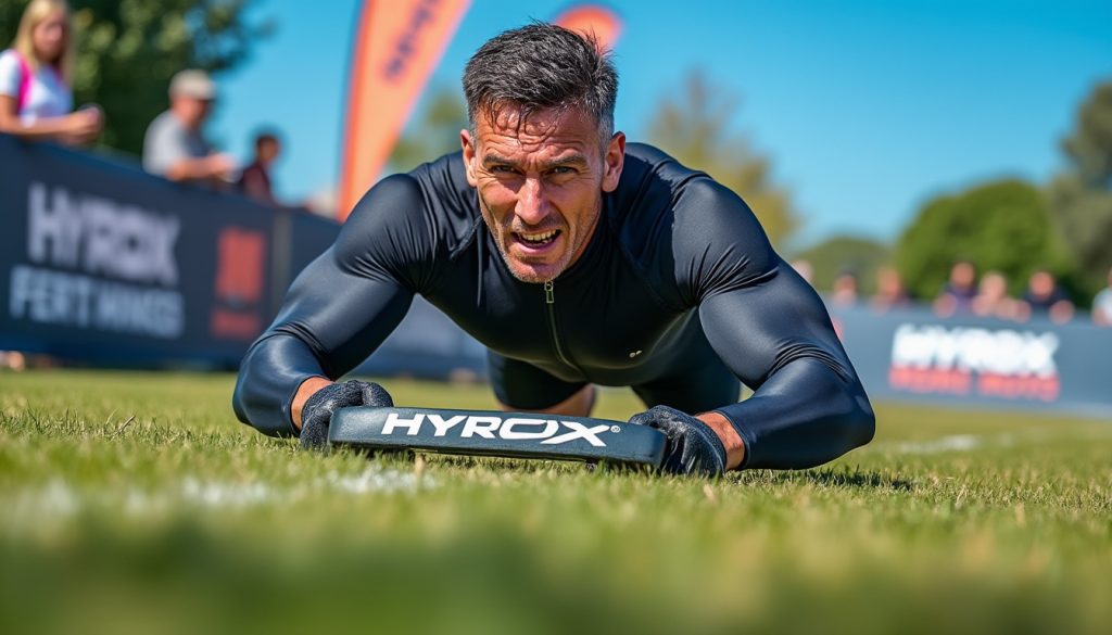 découvrez le défi hyrox en combinaison à carpentras, une épreuve sportive exceptionnelle organisée au profit des orphelins des sapeurs-pompiers, alliant effort et solidarité.
