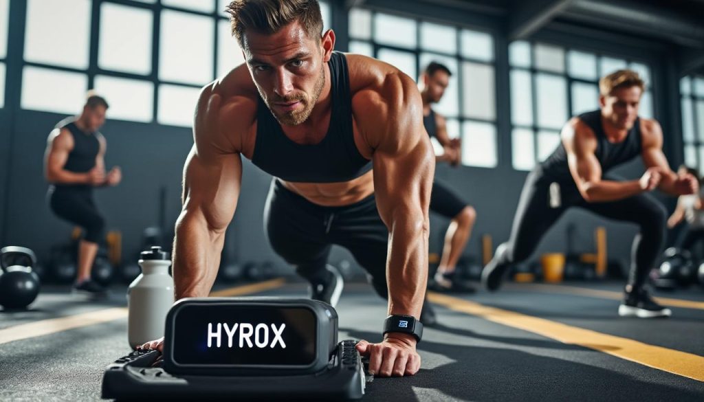 préparez-vous efficacement pour votre compétition hyrox avec un programme de 3 séances hebdomadaires, alliant endurance et force pour être au top le jour j !