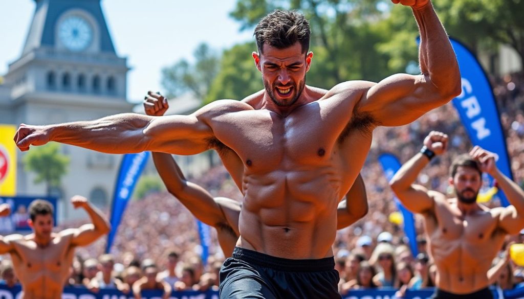 découvrez le premier événement hyrox à saint-flour : des muscles d’acier, une ambiance survoltée et une compétition sportive intense qui a rassemblé passionnés et athlètes.